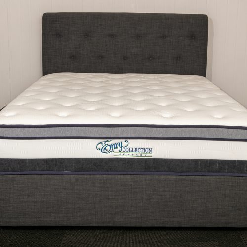 mattress on a bed base