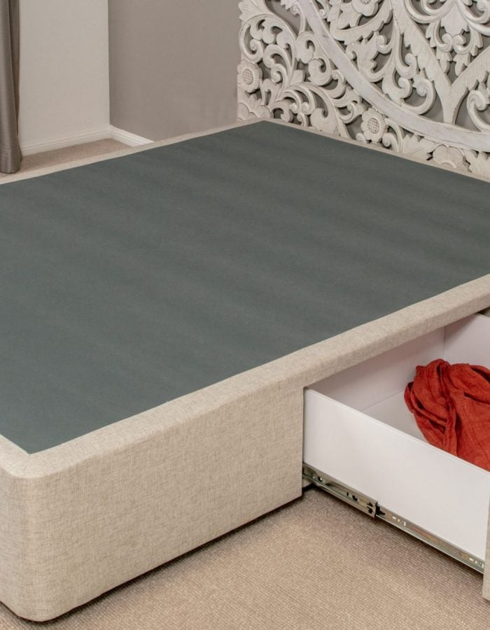 double bed base - bed base with drawer